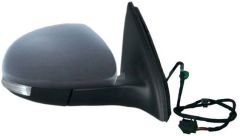 Volkswagen Tiguan 2011-2016 Electric Heated Power Folding With Memory Primed (Suitable for Painting) Wing Mirror Unit Driver Side