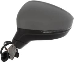 Volkswagen Tiguan 2020-2024 Electric Heated Primed (Suitable for Painting) Wing Mirror Unit Passenger Side