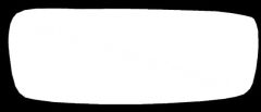 Ford Transit Connect 2002-2009 Lower Glass Stick On Wing Mirror Glass Passenger Side