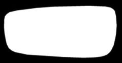 Fiat Scudo 2007-2016 Clear Lower Dead Angle (Blind Spot) Stick On Wing Mirror Glass Passenger Side