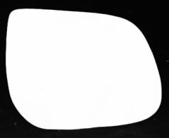 Kia Picanto 2011-2017 Clear Convex Stick On Wing Mirror Glass Driver Side