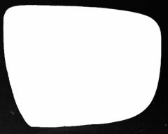 Nissan Qashqai 2014-2019 Clear Convex Stick On Wing Mirror Glass Driver Side