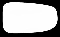 Mazda 3 2013-2017 Clear Aspherical Stick On Wing Mirror Glass Driver Side