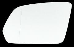 Mercedes ML 2005-2012 Clear Convex Stick On Wing Mirror Glass Driver Side