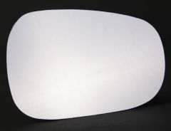 Renault Megane 1995-1999 Clear Convex Stick On Wing Mirror Glass Passenger Side