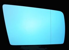 Mercedes E-Class 1995-1999 Blue Tinted Aspherical Stick On Wing Mirror Glass Driver Side