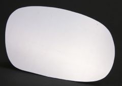 Daewoo Lanos 1997-2002 Clear Convex Stick On Wing Mirror Glass Driver Side