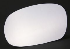 Daewoo Lanos 1997-2002 Clear Convex Stick On Wing Mirror Glass Passenger Side