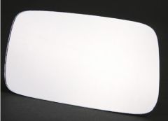 Fiat Cinquecento 1995-1998 Clear Convex Stick On Wing Mirror Glass Driver Side