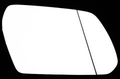 Ford Mondeo 2000-2003 Clear Aspherical Stick On Wing Mirror Glass Driver Side