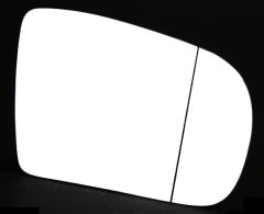 Mercedes E-Class 1999-2002 Clear Aspherical Stick On Wing Mirror Glass Driver Side