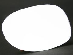Chrysler PT Cruiser 2000-2005 Clear Convex Stick On Wing Mirror Glass Passenger Side