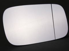 Saab 9-5 1997-2003 Clear Aspherical Stick On Wing Mirror Glass Driver Side