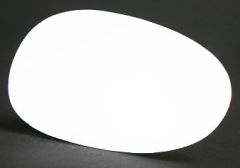 Smart City 1999-2004 Clear Convex Stick On Wing Mirror Glass Driver Side