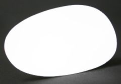 Smart Roadster 2003-2006 Clear Convex Stick On Wing Mirror Glass Passenger Side