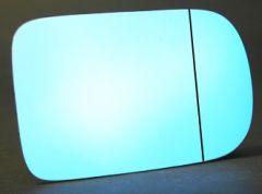 BMW 7 Series 1994-2002 Blue Tinted Aspherical Stick On Wing Mirror Glass Driver Side