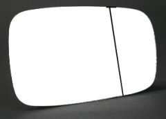 Renault Megane 2002-2008 Clear Aspherical Stick On Wing Mirror Glass Driver Side