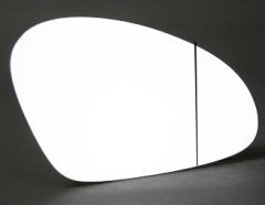 Seat Leon 2003-2005 Clear Aspherical Stick On Wing Mirror Glass Driver Side