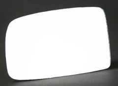 Fiat Panda 2003-2009 Clear Convex Stick On Wing Mirror Glass Passenger Side