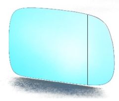 Peugeot 407 2004-2011 Blue Tinted Aspherical Stick On Wing Mirror Glass Driver Side