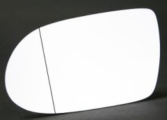Mercedes S-Class 2005-2009 Clear Aspherical Stick On Wing Mirror Glass Passenger Side