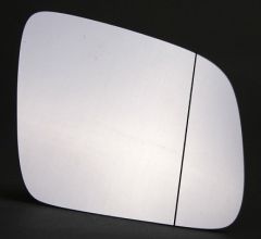 Mercedes C-Class 2007-2009 Clear Aspherical Stick On Wing Mirror Glass Driver Side