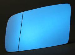 BMW 6 Series 2004-2011 Blue Tinted Aspherical Stick On Wing Mirror Glass Passenger Side