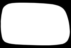 Lexus GS300 1997-2005 Clear Convex Stick On Wing Mirror Glass Driver Side