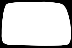 Kia Picanto 2004-2007 Clear Convex Stick On Wing Mirror Glass Driver Side