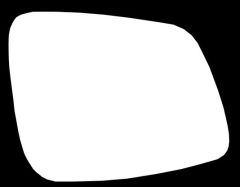 Mercedes A-Class 2008-2012 Clear Convex Stick On Wing Mirror Glass Driver Side