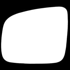 Mercedes Vito 2010-2013 Clear Convex Stick On Wing Mirror Glass Passenger Side
