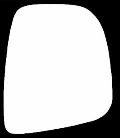 Citroen Berlingo 2012-2019 Clear Convex Stick On Wing Mirror Glass Driver Side