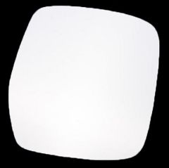 Toyota Hiace 1995-2006 Clear Convex Stick On Wing Mirror Glass Driver Side