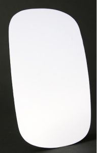 Fiat Doblo 2001-2010 Clear Convex Stick On Wing Mirror Glass Passenger Side