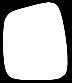 Citroen Nemo 2007-2019 Clear Convex Stick On Wing Mirror Glass Passenger Side