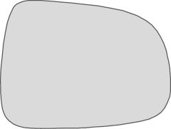 Nissan Note 2010-2013 Heated Clear Tinted Convex Wing Mirror Glass Driver Side