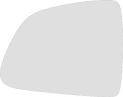 Tesla Model Y 2022-2025 Heated Clear Tinted Convex Wing Mirror Glass Passenger Side