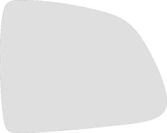 Tesla Model Y 2022-2025 Heated Clear Tinted Convex Wing Mirror Glass Driver Side