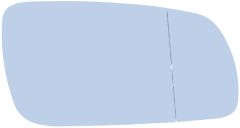 Seat Ibiza 1999-2002 Non-Heated Blue Tinted Aspherical Wing Mirror Glass Driver Side
