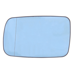 BMW 7 Series 2001-2005 Heated Blue Tinted Aspherical Wing Mirror Glass Passenger Side