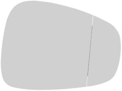 Alfa Romeo Giulietta 2019-2021 Heated Clear Tinted Aspherical Wing Mirror Glass Driver Side