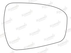 Ford Mondeo 2014-2019 Clear Aspherical Stick On Wing Mirror Glass Driver Side