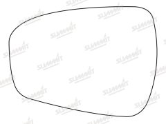 Ford Mondeo 2014-2019 Clear Aspherical Stick On Wing Mirror Glass Passenger Side