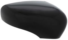 Renault Captur 2017-2019 Gloss Black (Bulb Indicator Compatible) Wing Mirror Cover Driver Side