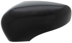 Renault Captur 2013-2017 Gloss Black (Bulb Indicator Compatible) Wing Mirror Cover Passenger Side