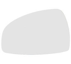 Audi TT 2006-2014 Heated Convex Wing Mirror Glass Passenger Side