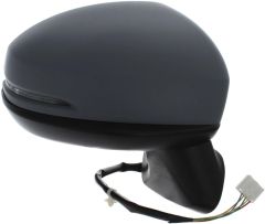 Honda Jazz 2018-2020 Electric With Indicator Primed (Suitable for Painting) Wing Mirror Unit Driver Side