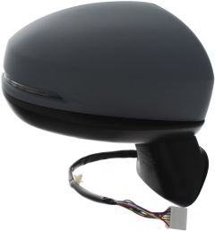 Honda Jazz 2018-2020 Electric Heated Power Folding With Indicator Primed (Suitable for Painting) Wing Mirror Unit Driver Side