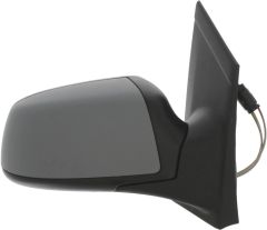 Ford Focus 2005-2008 Manual (Cable Toggle) Primed (Suitable for Painting) Wing Mirror Unit Driver Side