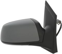Ford Focus 2005-2008 Electric Heated Primed (Suitable for Painting) Wing Mirror Unit Driver Side